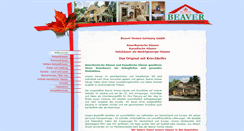 Desktop Screenshot of beaverhomes.de